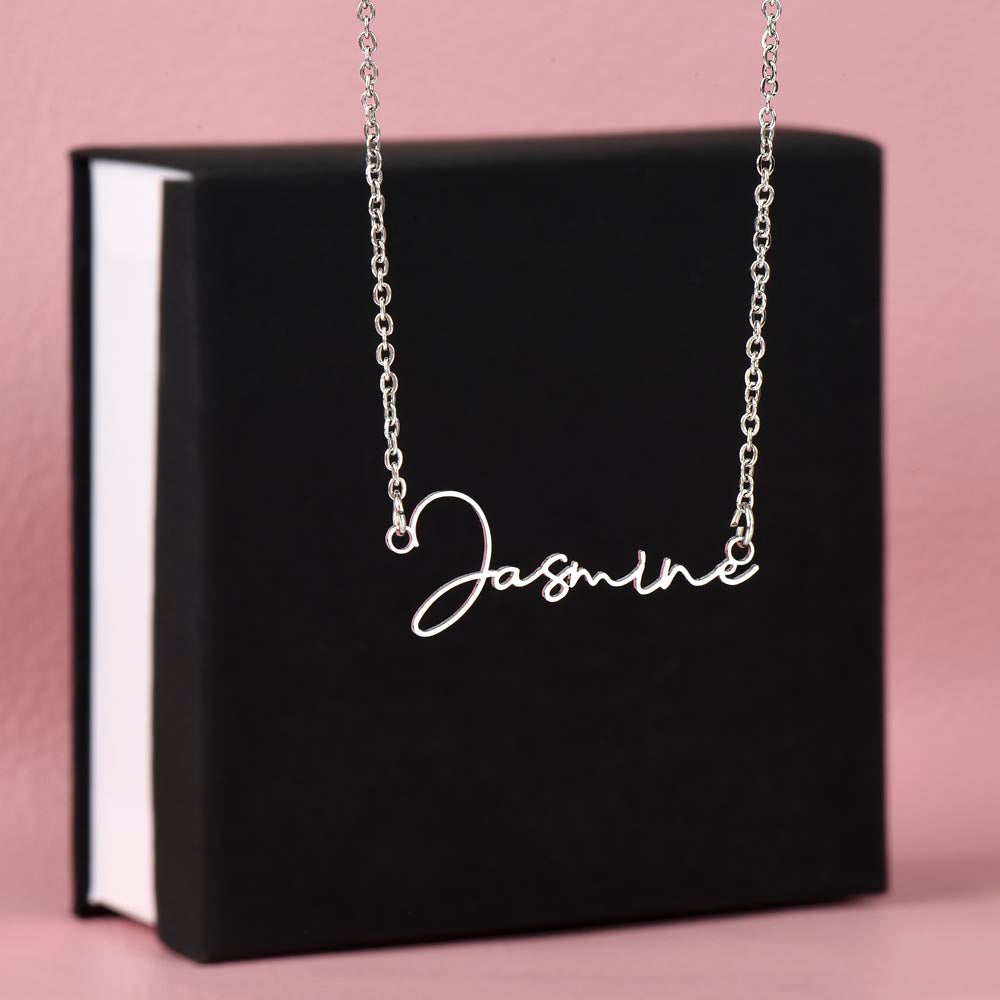 Signature Style Custome Name Necklace